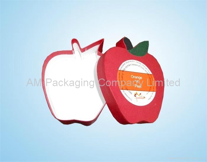 apple shape gift box