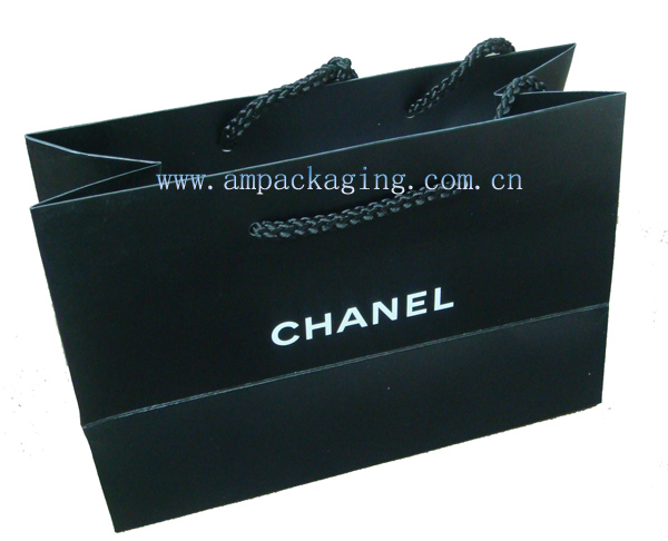 Chanel paper shopping bag