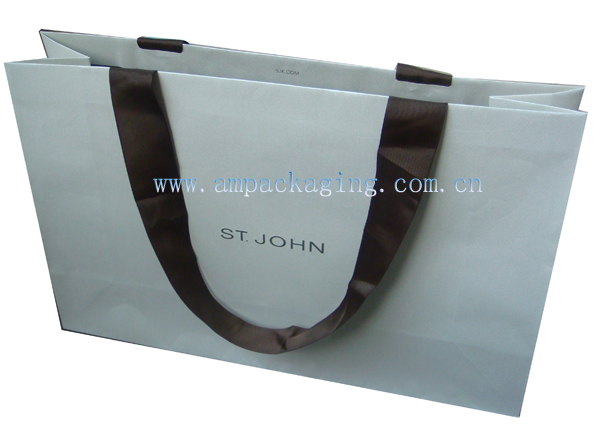 garment paper shopping bag