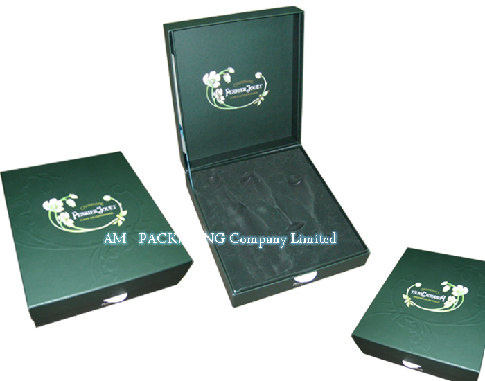 champagne packaging paper box