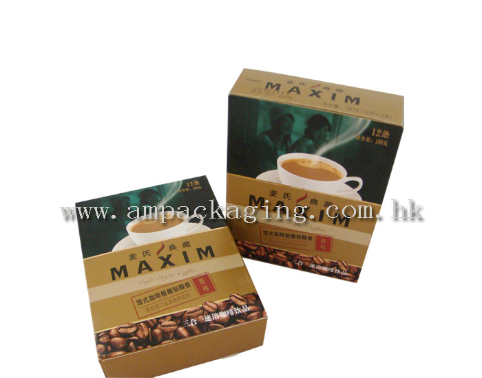 coffe packaging box