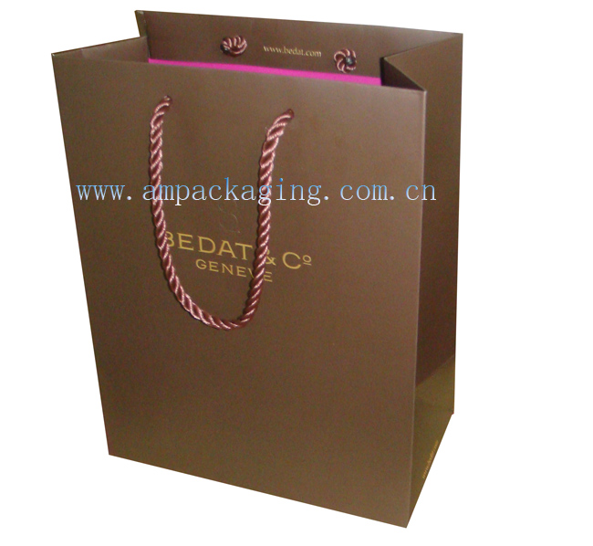 luxury packaging bag